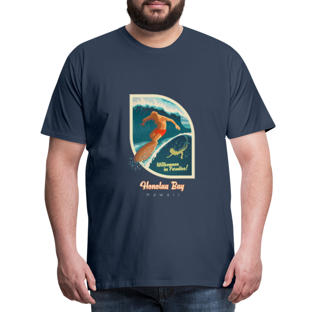 Männer Premium T-Shirt SURFER 02 - Navy