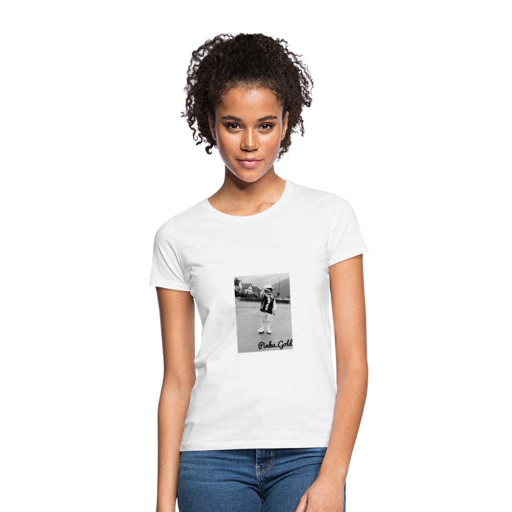 Frauen T-Shirt THE LITTLE GIRL 02 - weiß