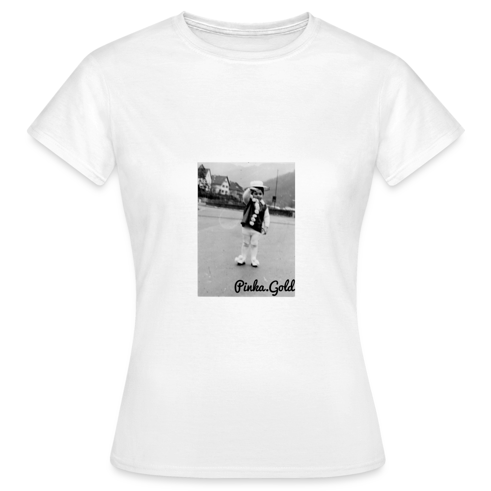 Frauen T-Shirt THE LITTLE GIRL 02 - weiß