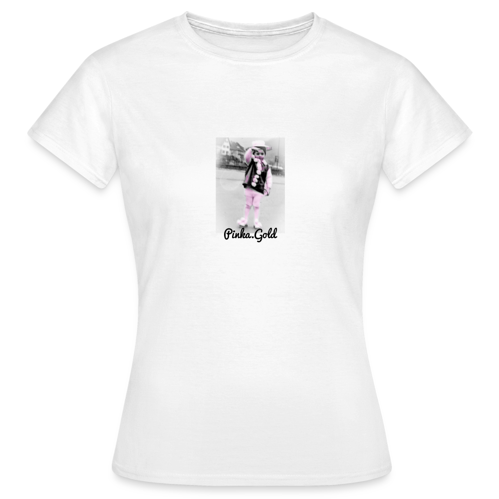 Frauen T-Shirt LITTLE GIRL - weiß