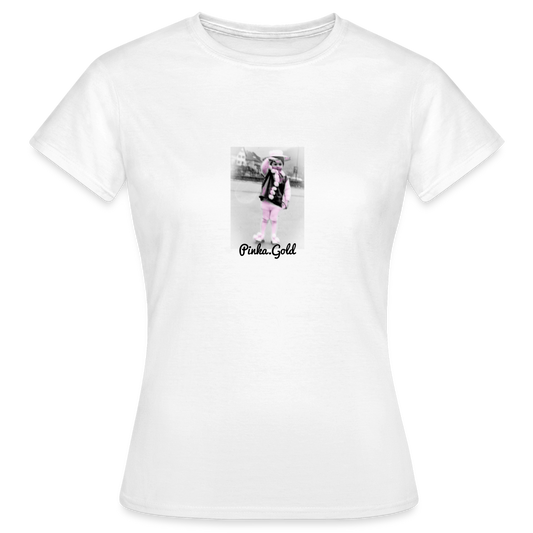 Frauen T-Shirt LITTLE GIRL - weiß