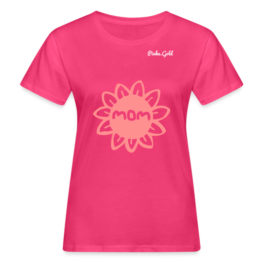 Frauen BIO-T-Shirt MOM - Neon Pink