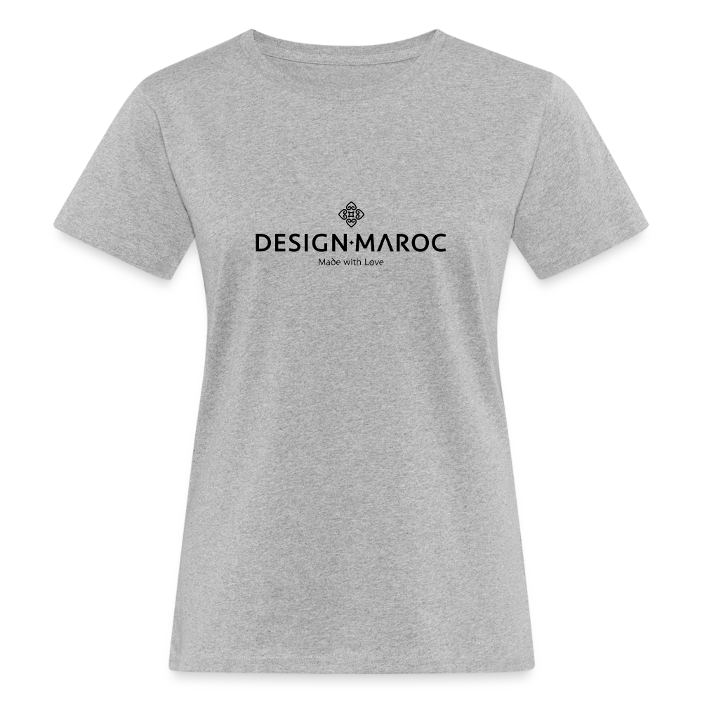 Frauen Bio-T-Shirt DESIGN MAROC - Grau meliert