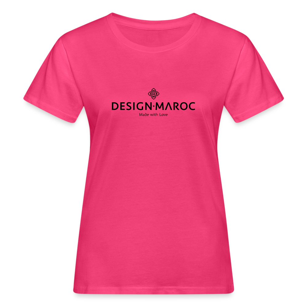 Frauen Bio-T-Shirt DESIGN MAROC - Neon Pink