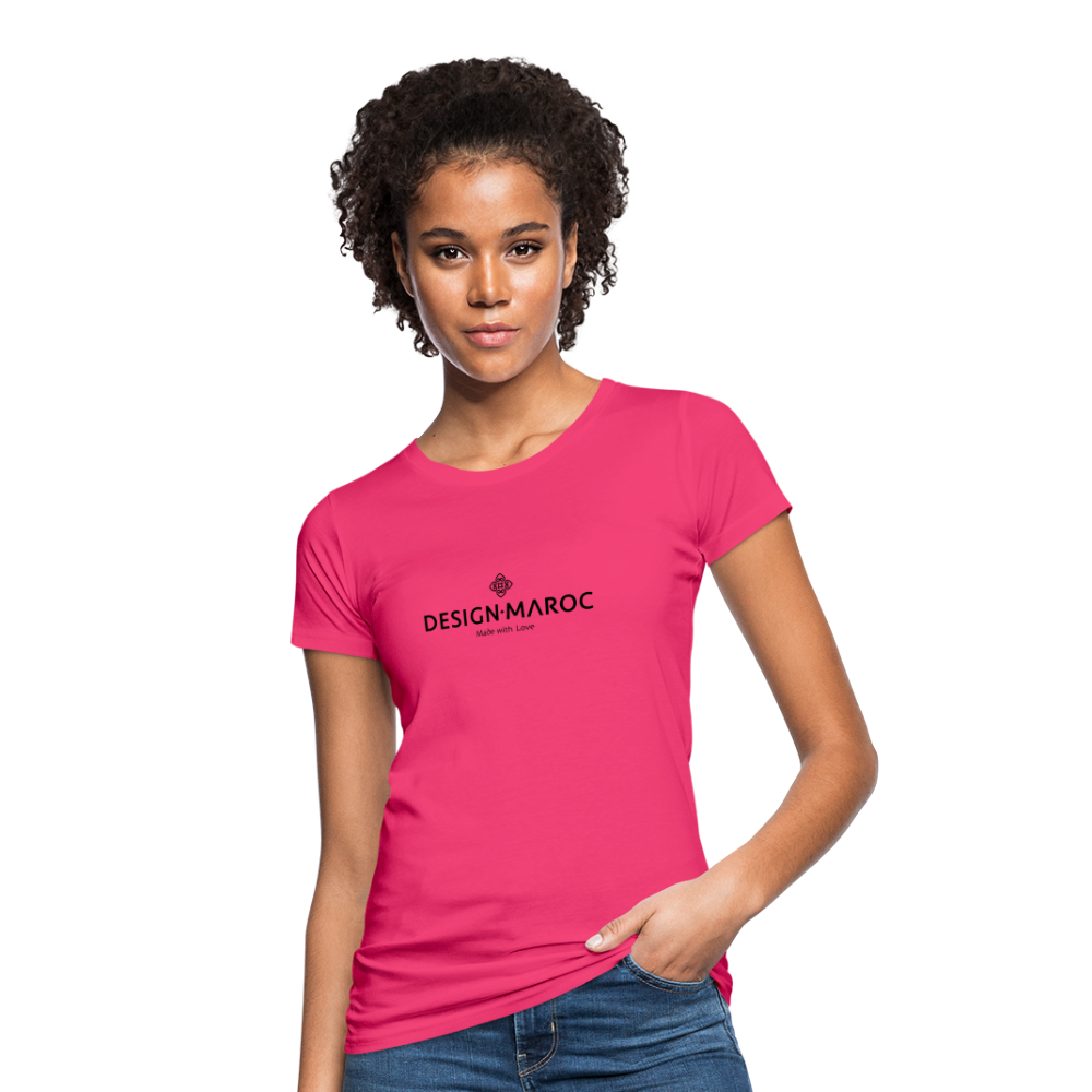 Frauen Bio-T-Shirt DESIGN MAROC - Neon Pink