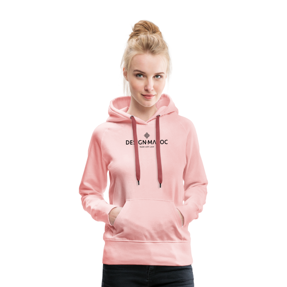 Frauen Premium Hoodie DESIGN·MAROC - Kristallrosa