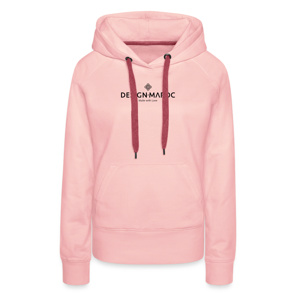 Frauen Premium Hoodie DESIGN·MAROC - Kristallrosa