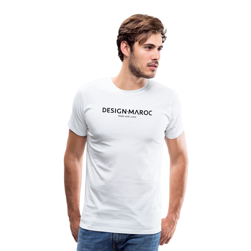 Männer Premium T-Shirt DESIGN·MAROC - weiß