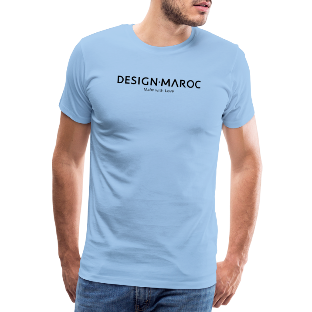 Männer Premium T-Shirt DESIGN·MAROC - Sky