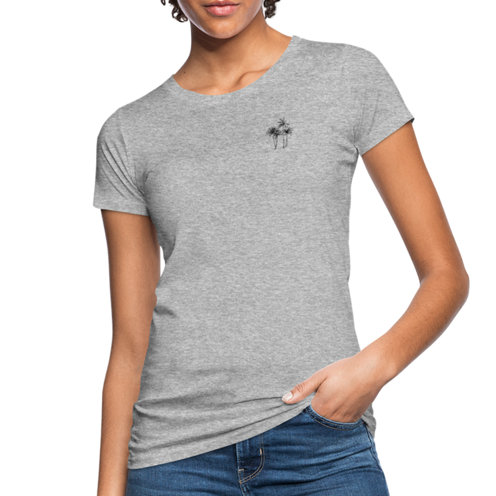 Frauen Bio-T-Shirt ST. TROPEZ - Grau meliert