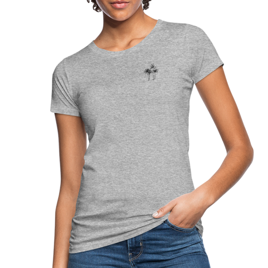 Frauen Bio-T-Shirt ST. TROPEZ - Grau meliert