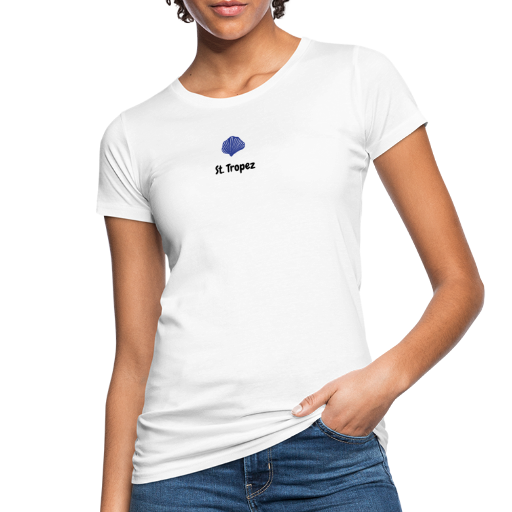 Frauen Bio-T-Shirt ST. TROPEZ moules - weiß