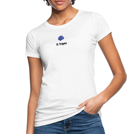 Frauen Bio-T-Shirt ST. TROPEZ moules - weiß