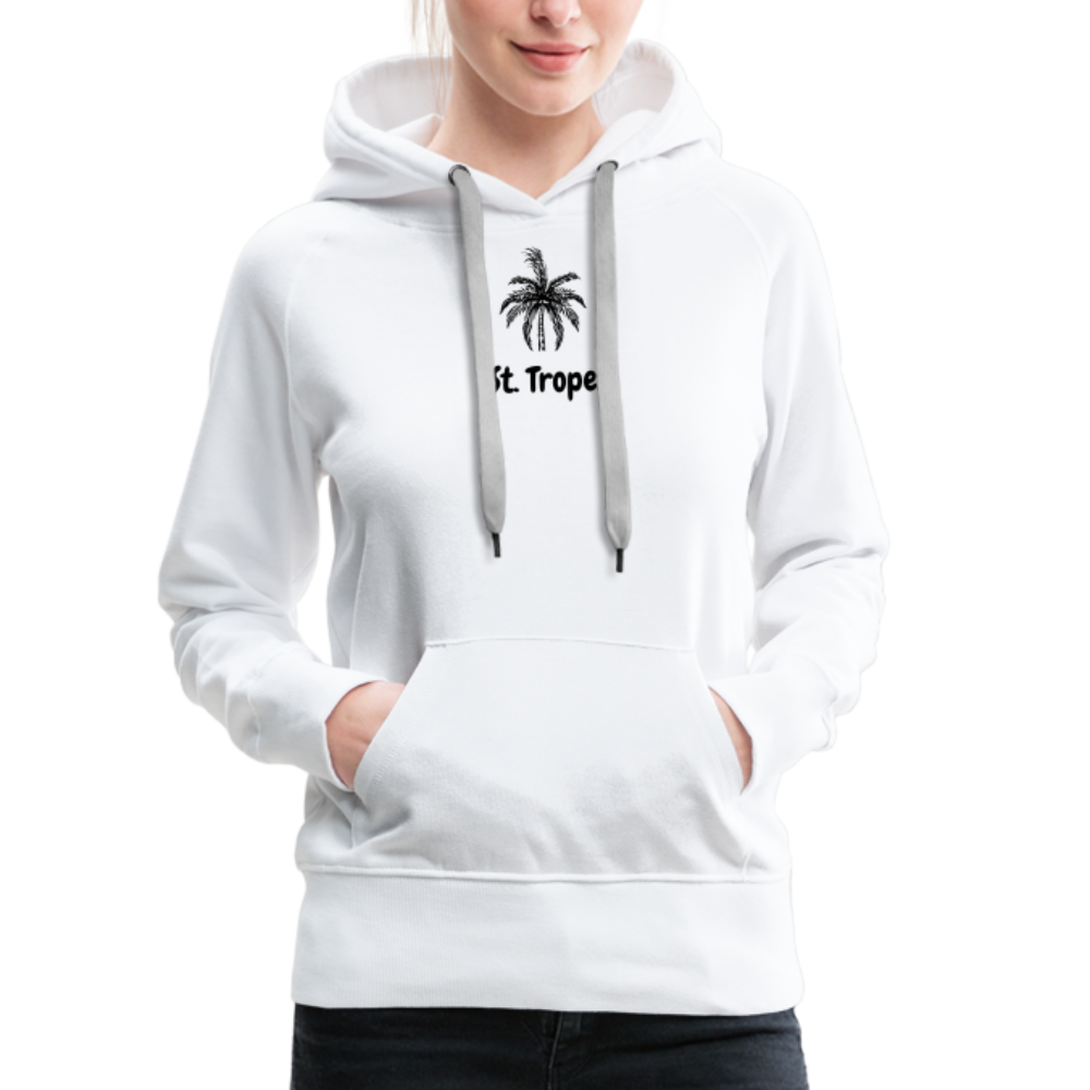 Frauen Premium Hoodie ST. TROPEZ - weiß