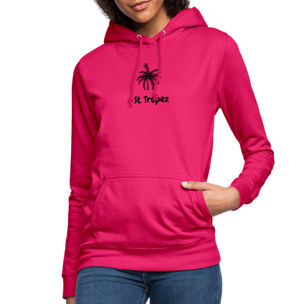 Frauen Hoodie ST. TROPEZ - dunkles Pink