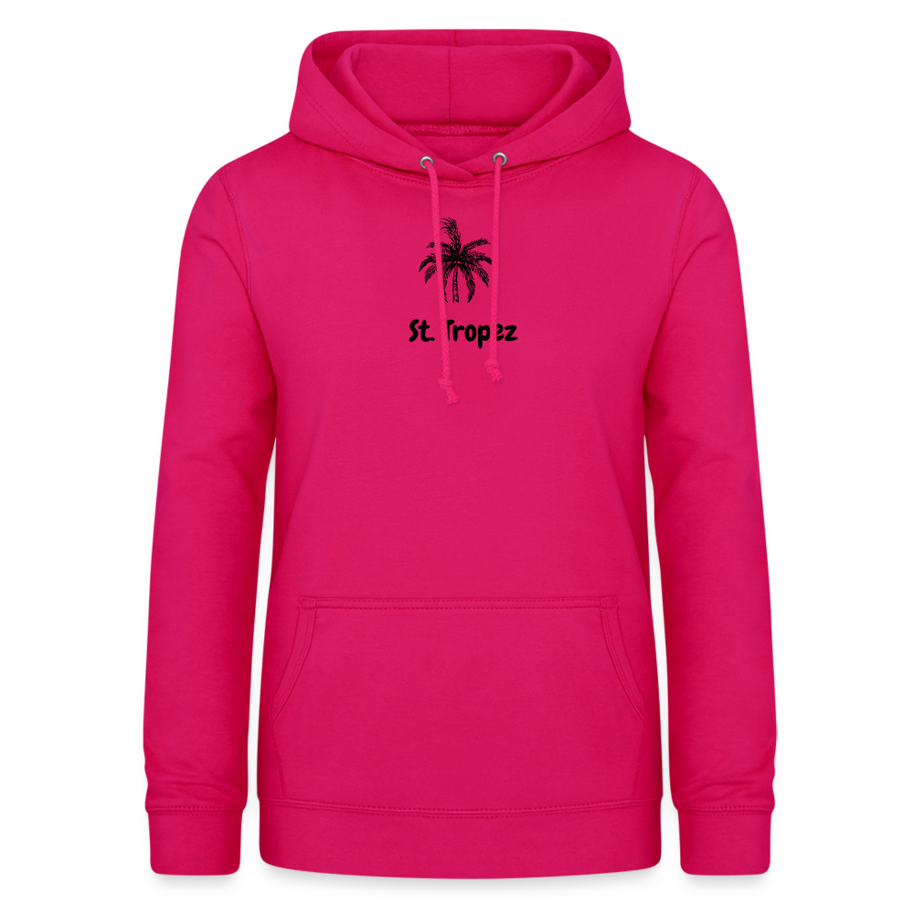 Frauen Hoodie ST. TROPEZ - dunkles Pink