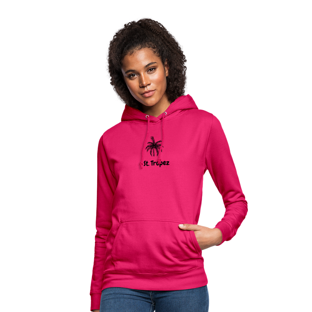 Frauen Hoodie ST. TROPEZ - dunkles Pink