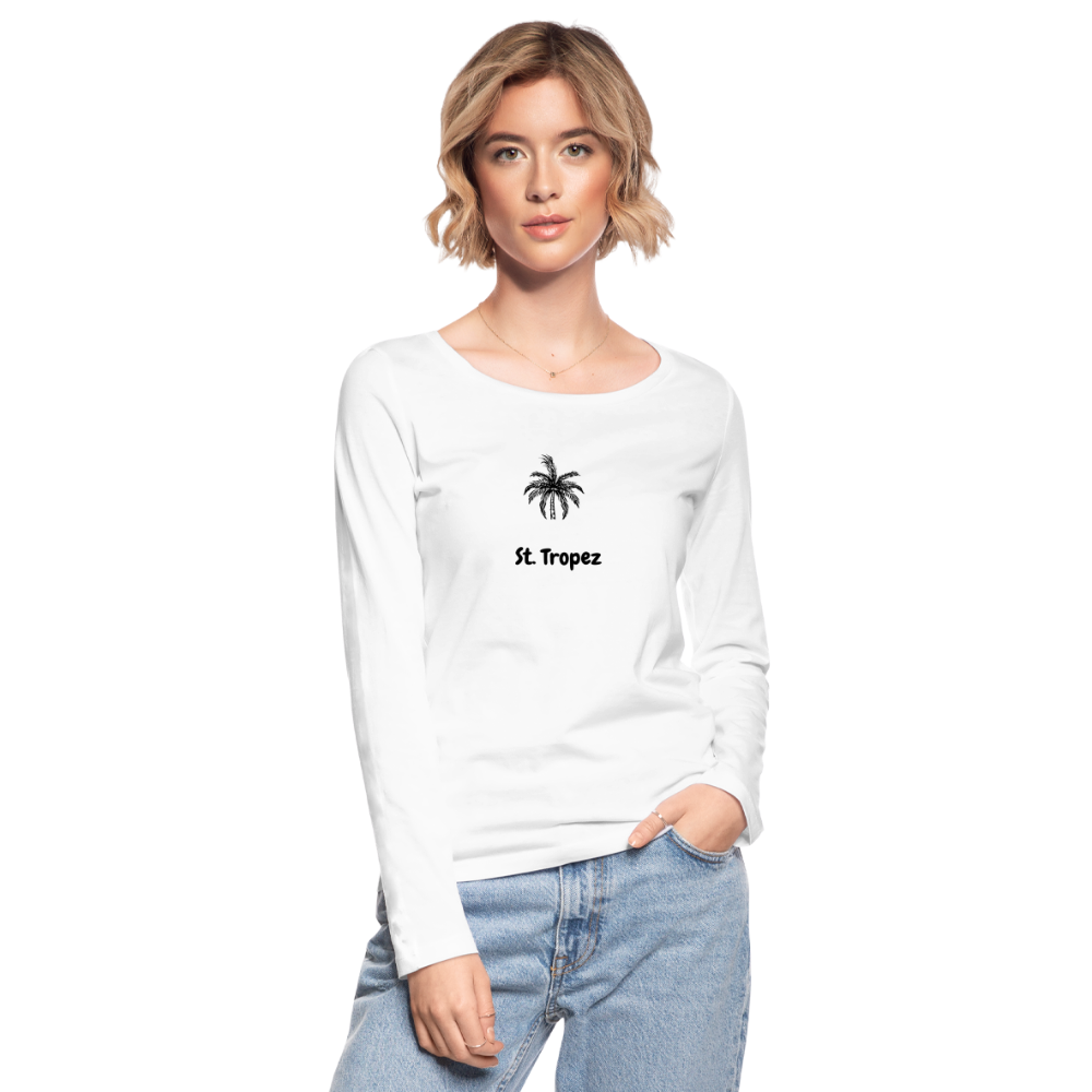 Frauen Bio-Langarmshirt von Stanley & Stella ST. TROPEZ - weiß