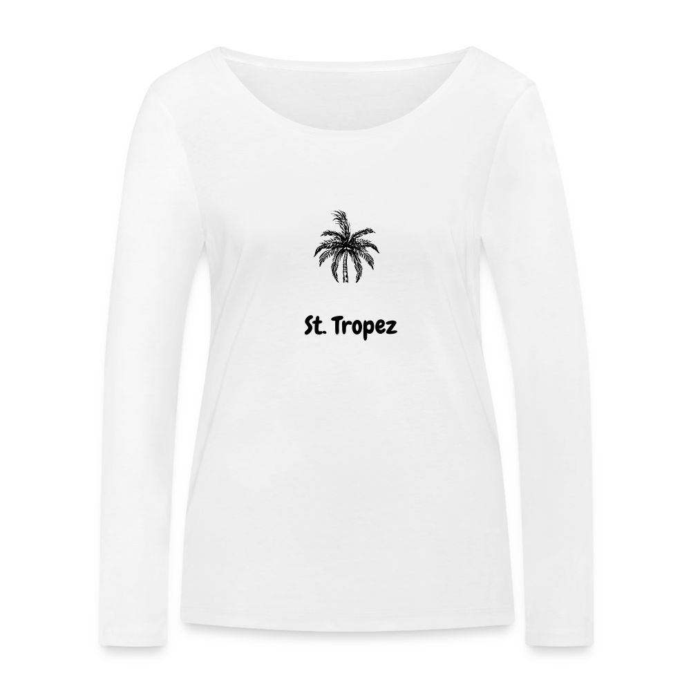 Frauen Bio-Langarmshirt von Stanley & Stella ST. TROPEZ - weiß