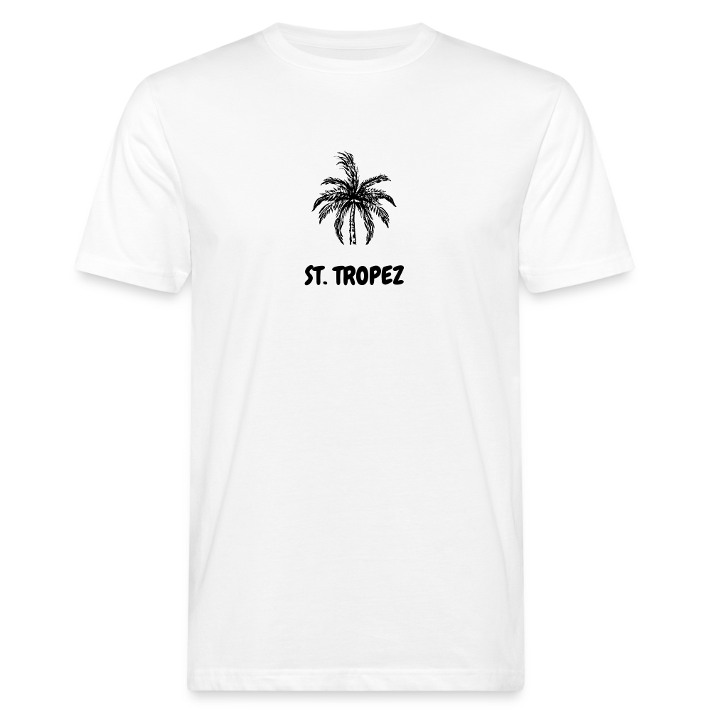 Männer Bio-T-Shirt ST. TROPEZ - weiß