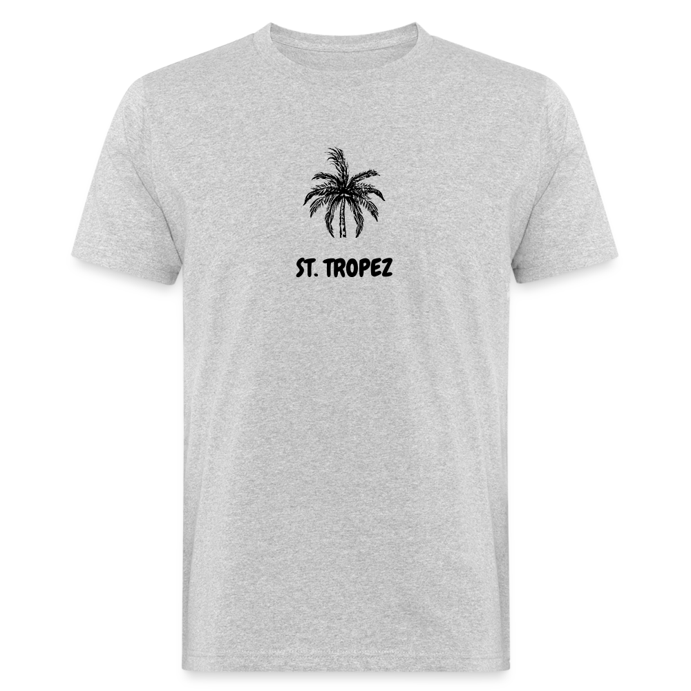 Männer Bio-T-Shirt ST. TROPEZ - Grau meliert