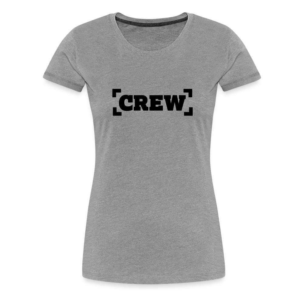 Frauen Premium T-Shirt - Grau meliert