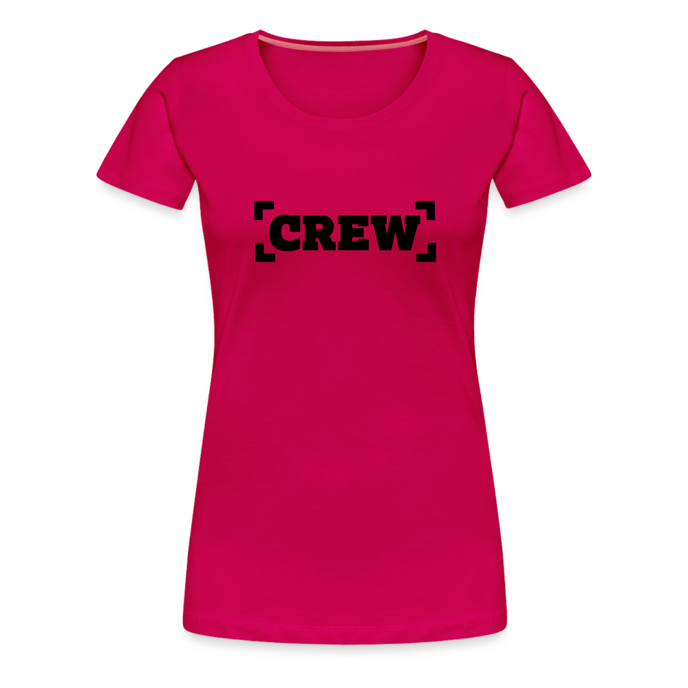 Frauen Premium T-Shirt - dunkles Pink