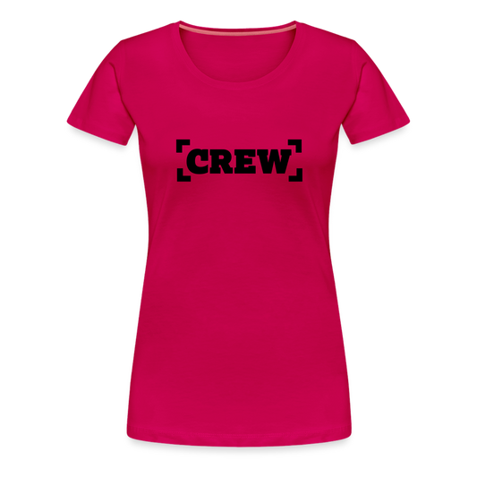 Frauen Premium T-Shirt - dunkles Pink