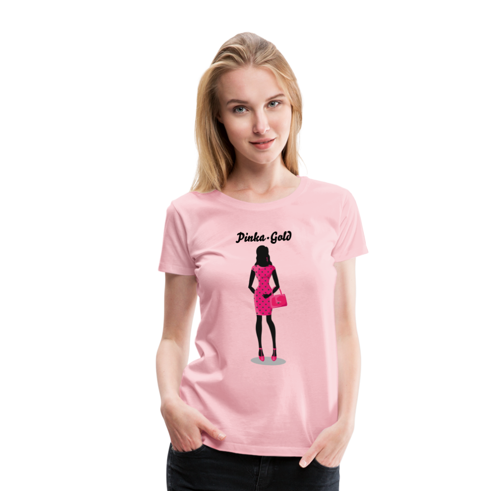 Frauen Premium T-Shirt - Hellrosa