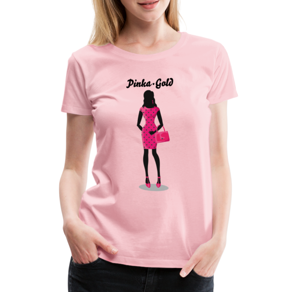 Frauen Premium T-Shirt - Hellrosa