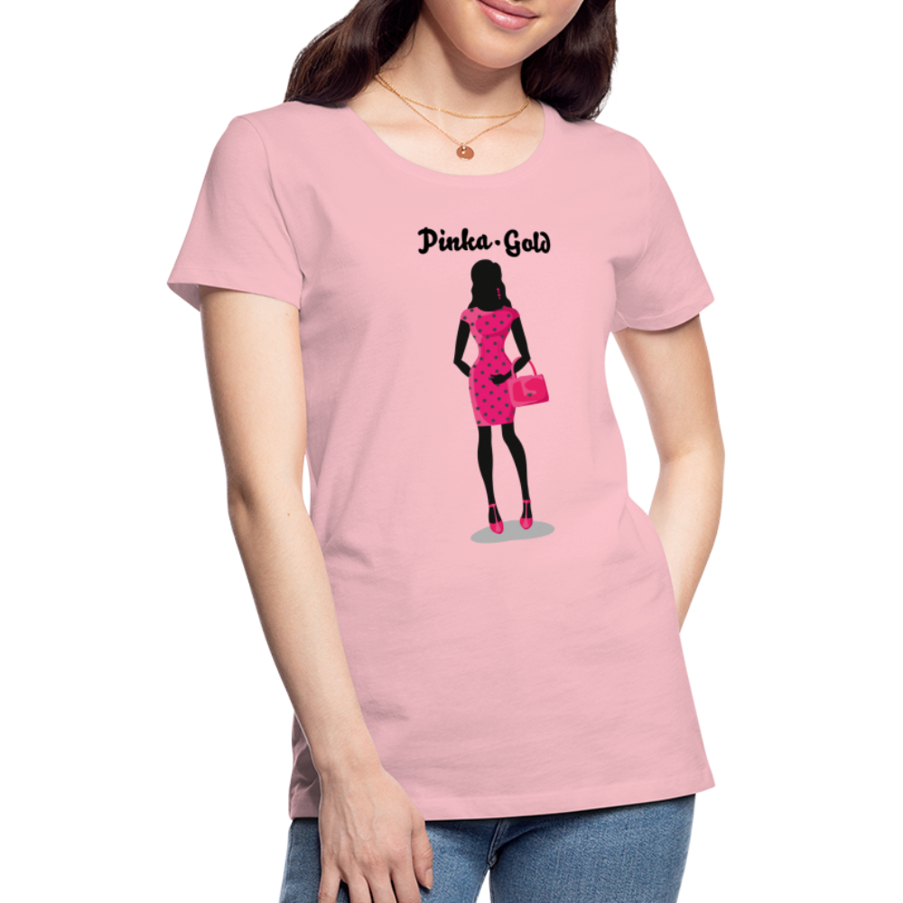 Frauen Premium T-Shirt - Hellrosa