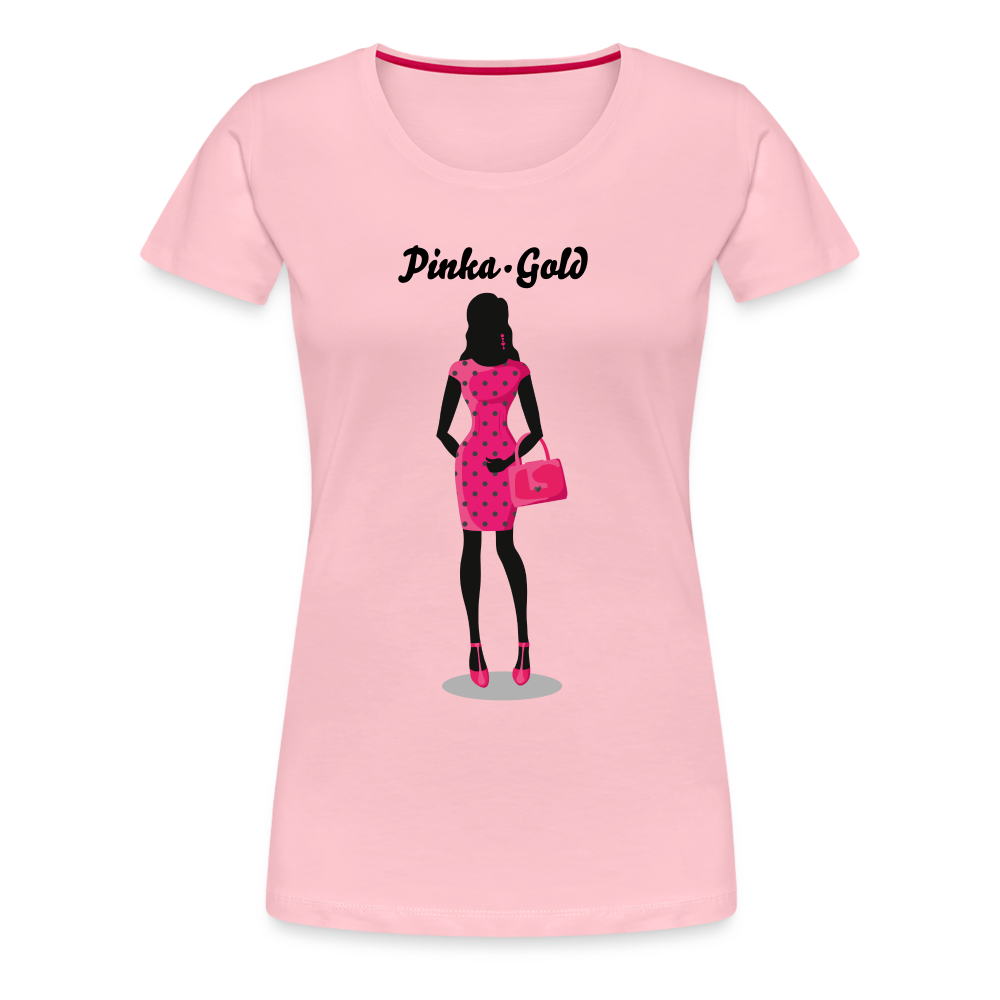 Frauen Premium T-Shirt - Hellrosa