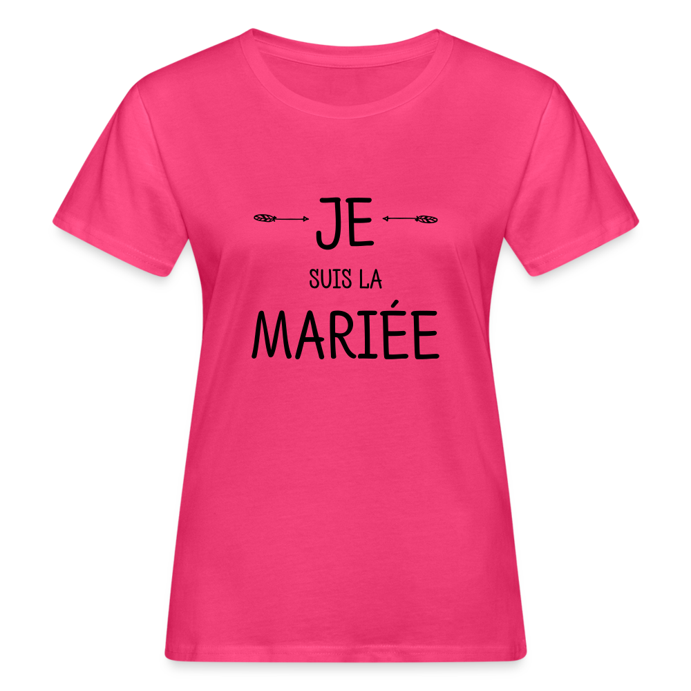 Frauen Bio-T-Shirt - Neon Pink