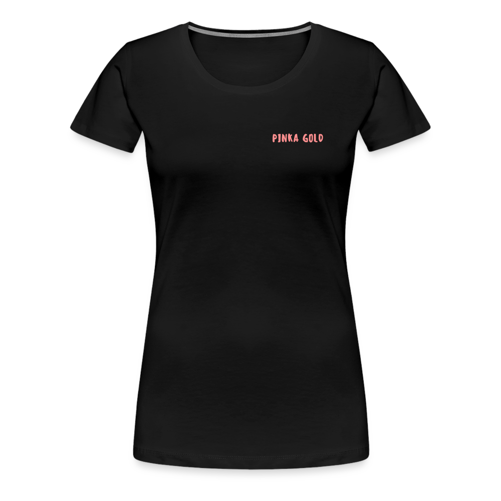 Frauen Premium T-Shirt - Schwarz