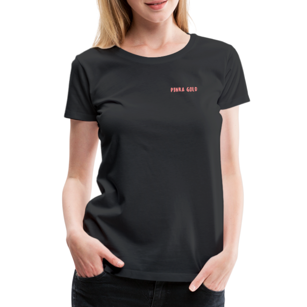 Frauen Premium T-Shirt - Schwarz