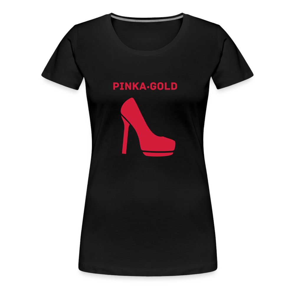 Frauen Premium T-Shirt - Schwarz