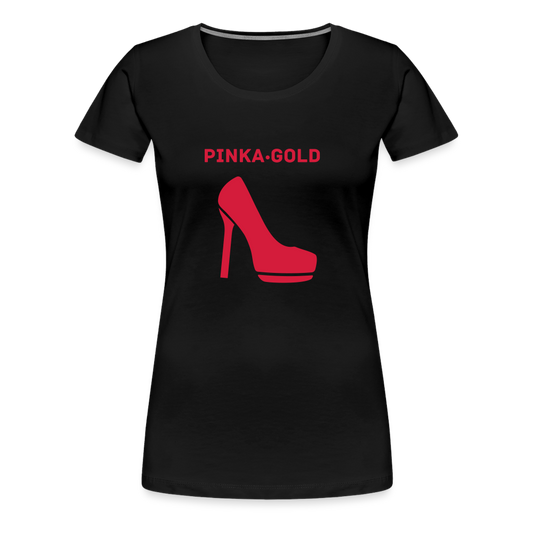 Frauen Premium T-Shirt - Schwarz