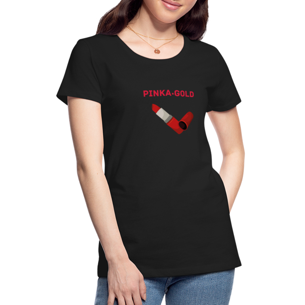 Frauen Premium T-Shirt - Schwarz