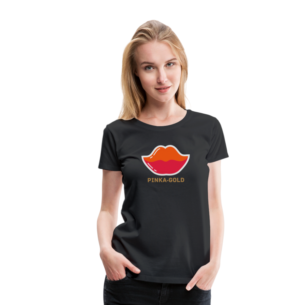 Frauen Premium T-Shirt - Schwarz