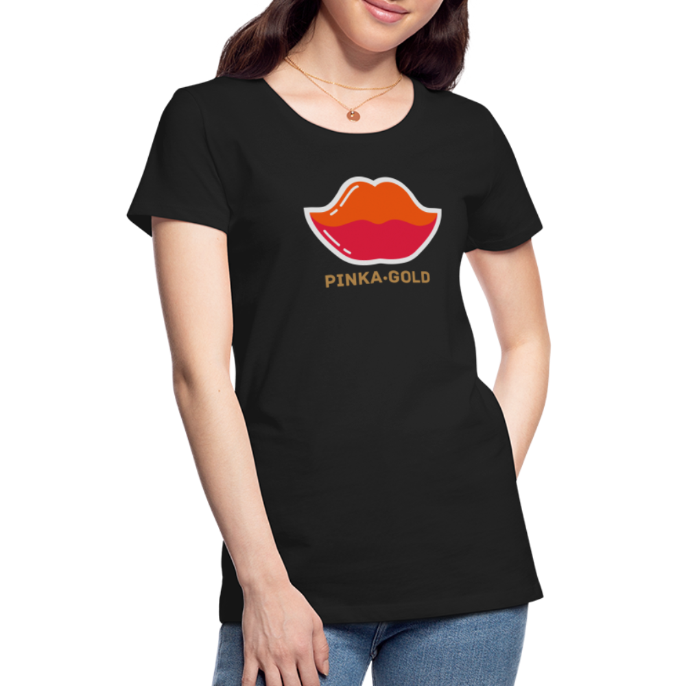 Frauen Premium T-Shirt - Schwarz