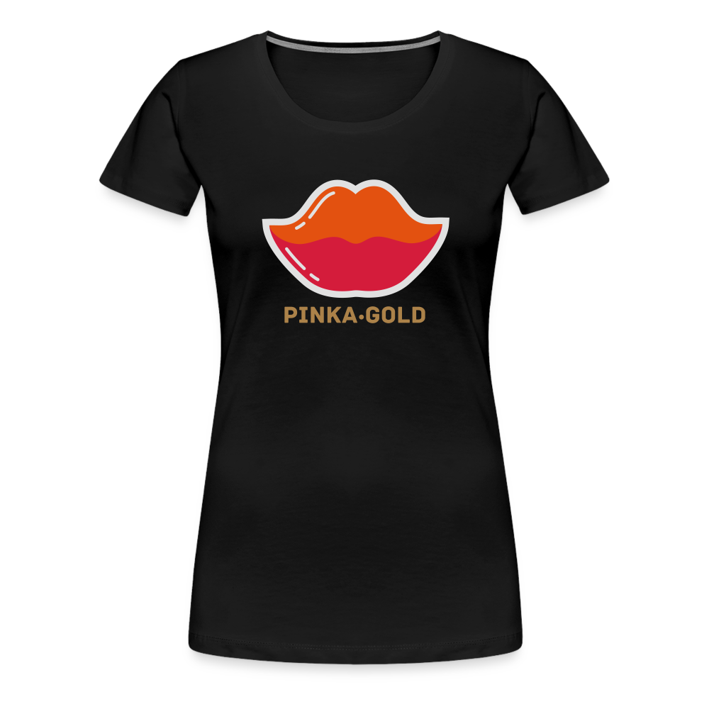 Frauen Premium T-Shirt - Schwarz