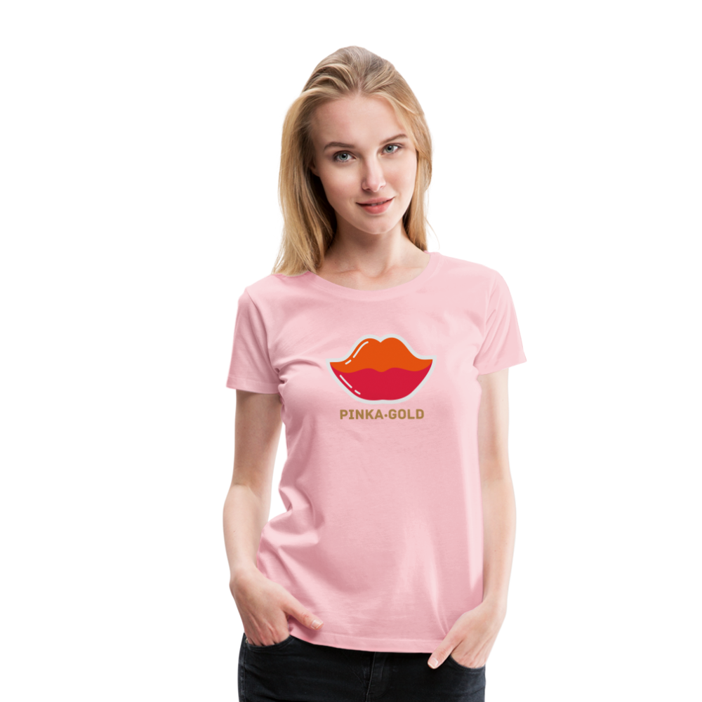 Frauen Premium T-Shirt - Hellrosa